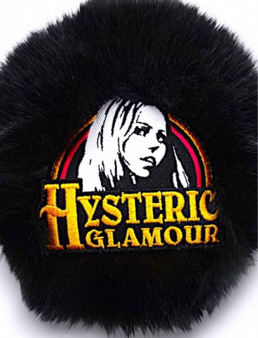 ★レア★ヒステリックグラマー　スタッズ＆刺繍　ファーイヤーマフ