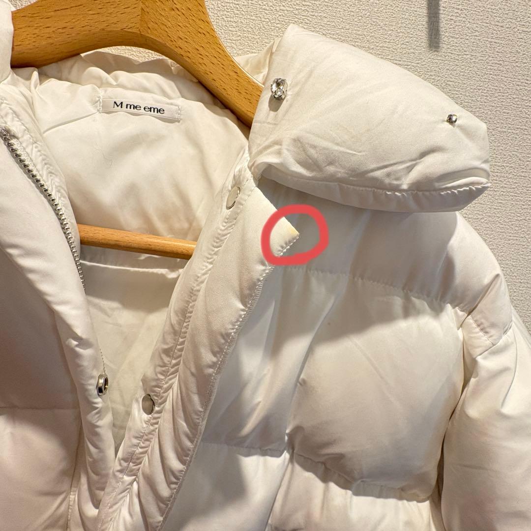 ジャケット・アウター M me eme Bijou cropped down jacket