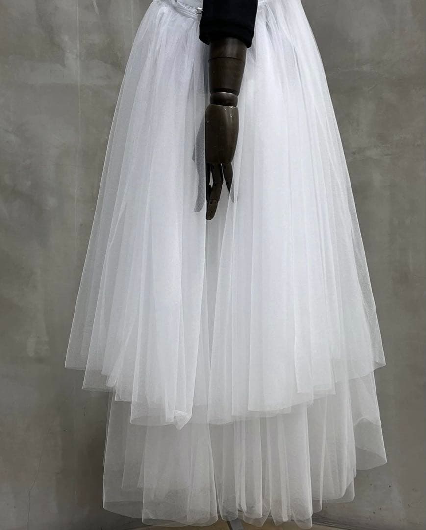 ノワールケイニノミヤ コムデギャルソン チュールジャンパースカート