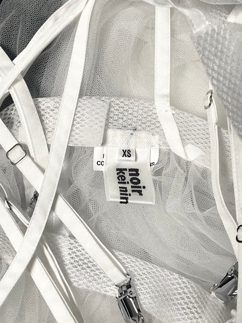 ノワールケイニノミヤ コムデギャルソン チュールジャンパースカート