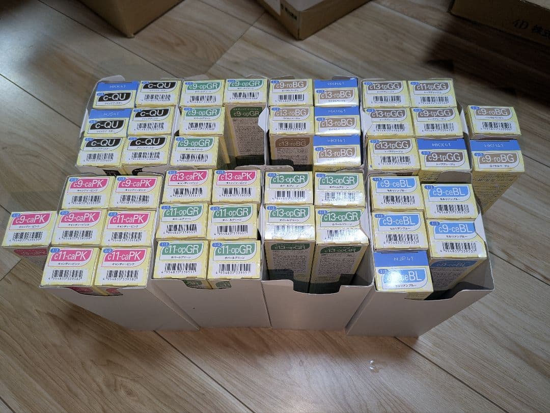 ぶぶた　ミルボン　オルディーブ　クリスタル　45本セット（多色）