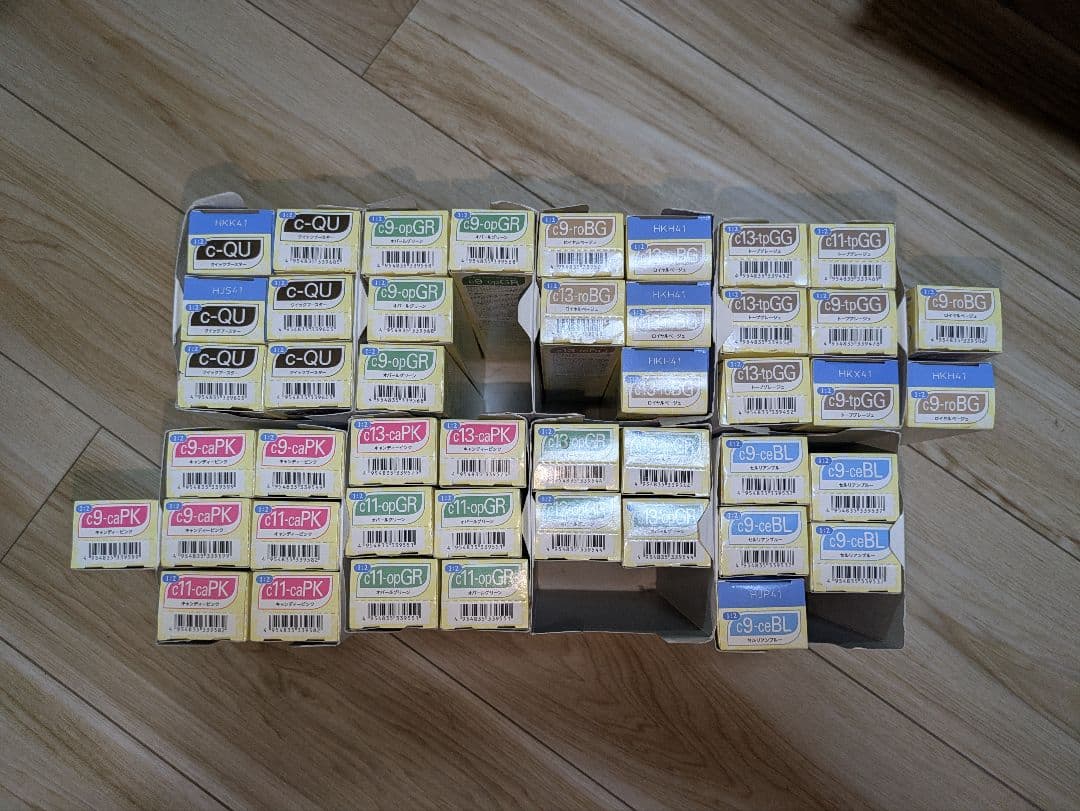 ぶぶた　ミルボン　オルディーブ　クリスタル　45本セット（多色）