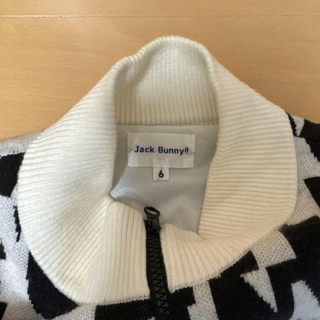 ジャックバニー ジップジャケット ロゴ サイズ6