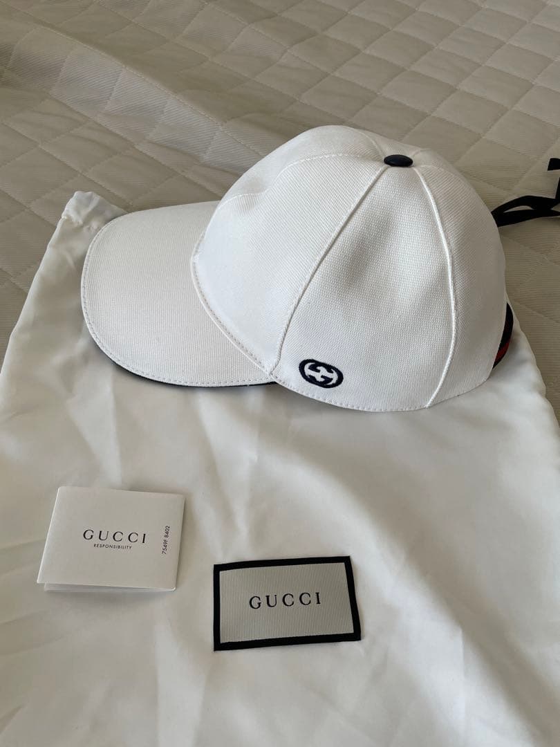 GUCCI GGロゴ キャップ ユニセックス CAP Sサイズ 新品未使用