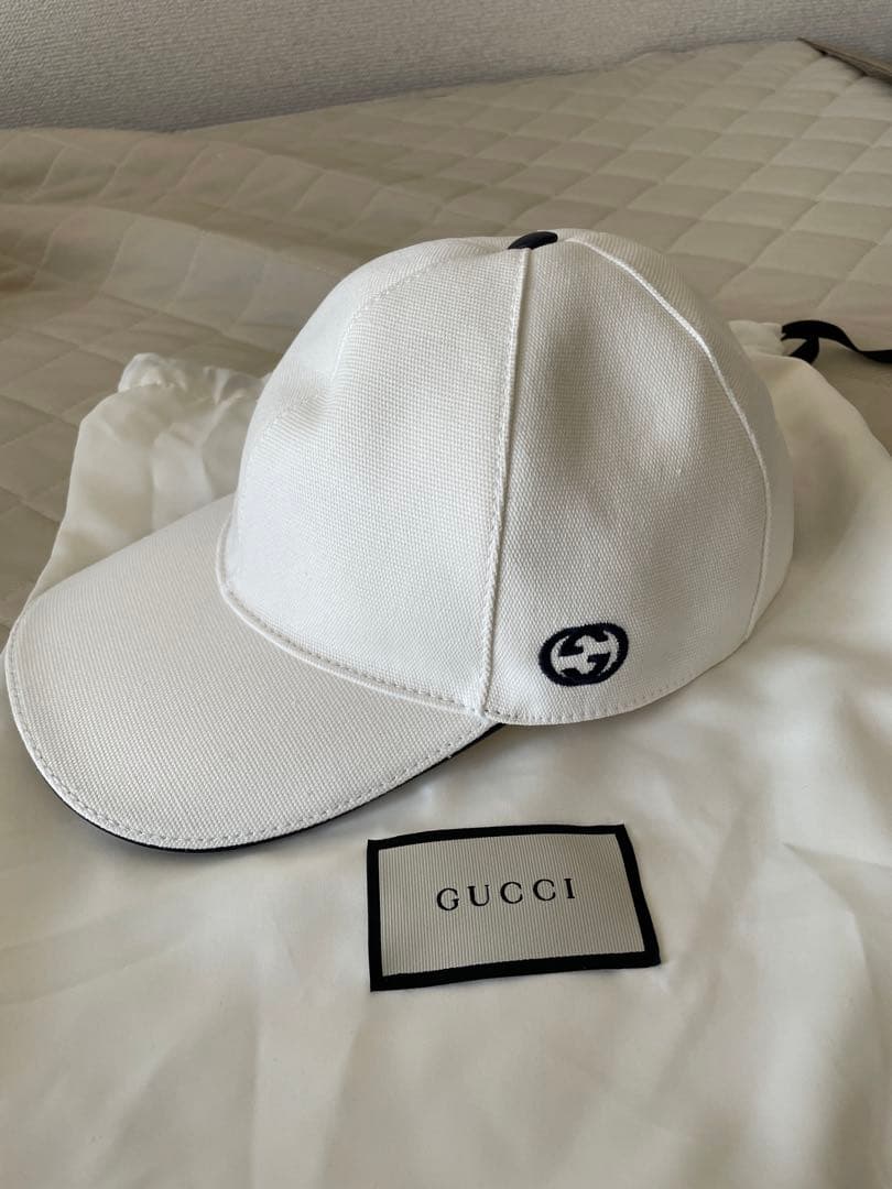 GUCCI GGロゴ キャップ ユニセックス CAP Sサイズ 新品未使用