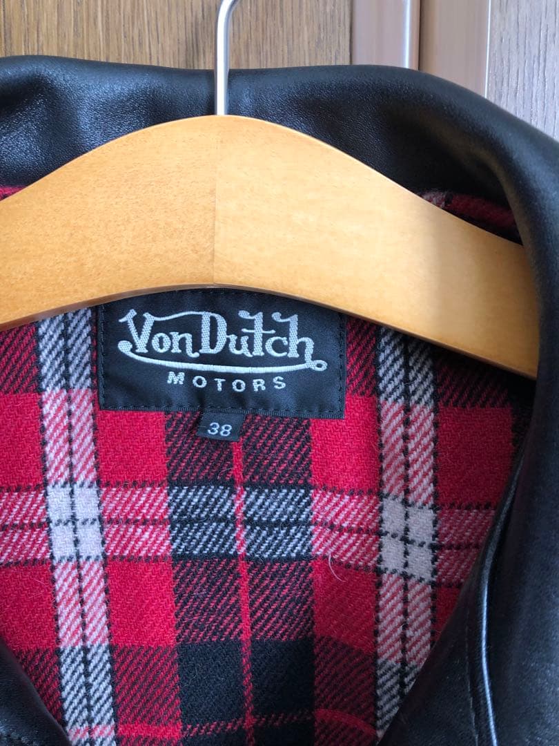 VonDntch motors 革ジャン（馬革）