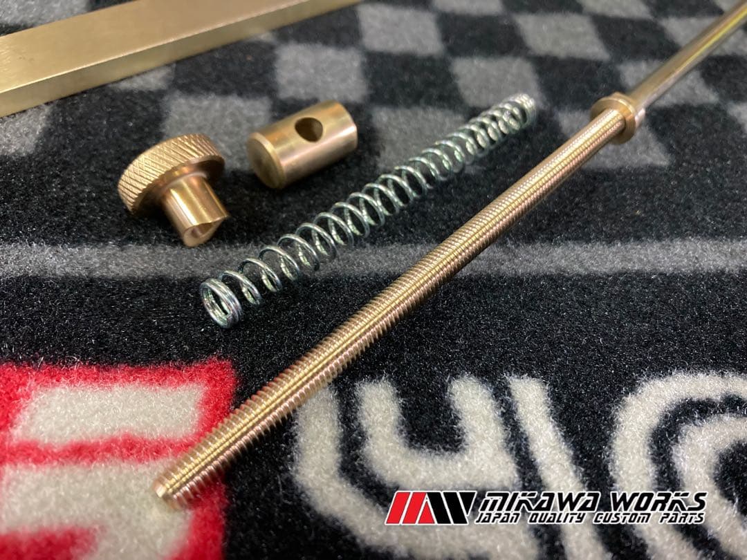 Z1 Z2 真鍮 リア ブレーキ プル ロッド アジャストナット スプリング付き