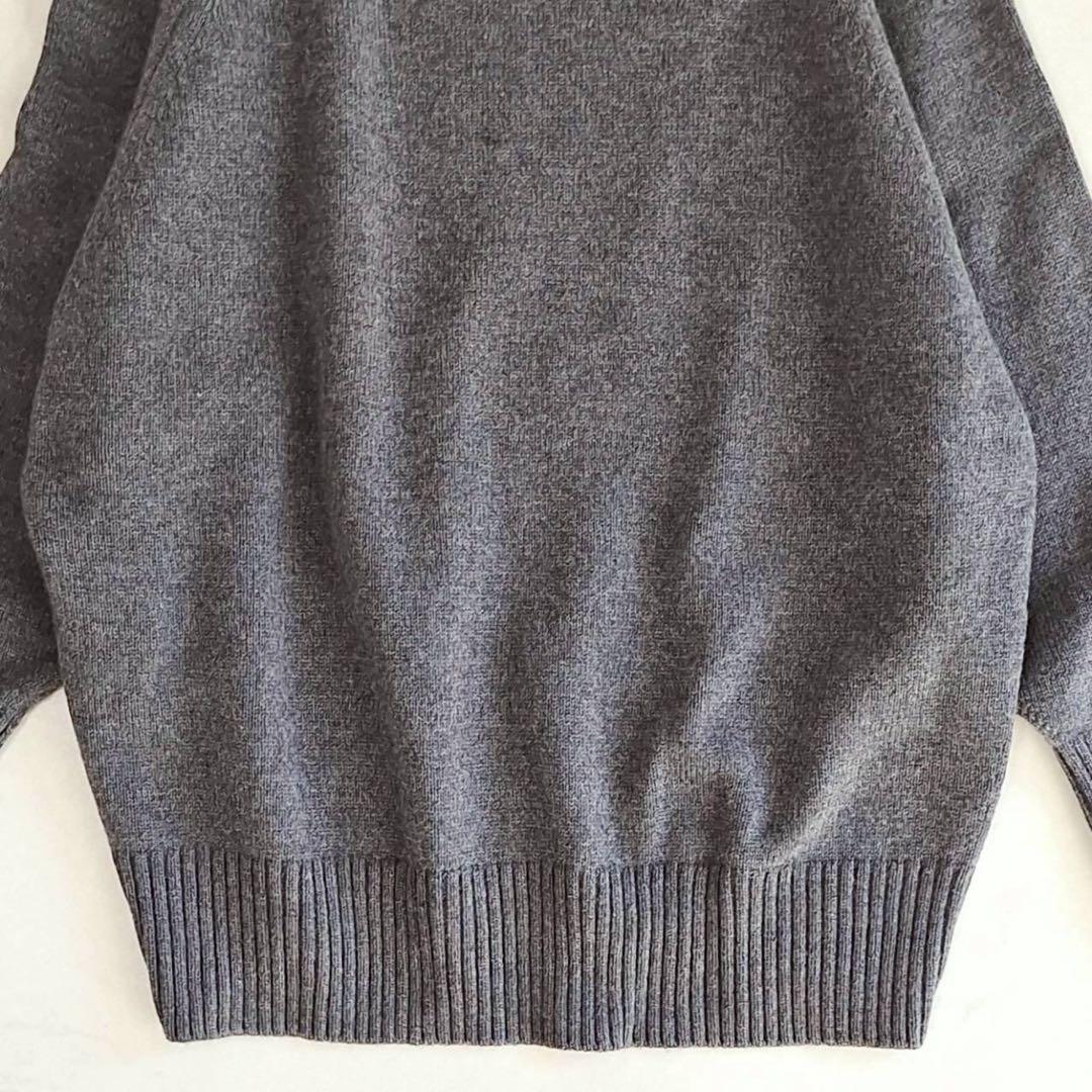 B2047 23区 ウールカシミヤ タートルネックニット 46 大きい 洗える