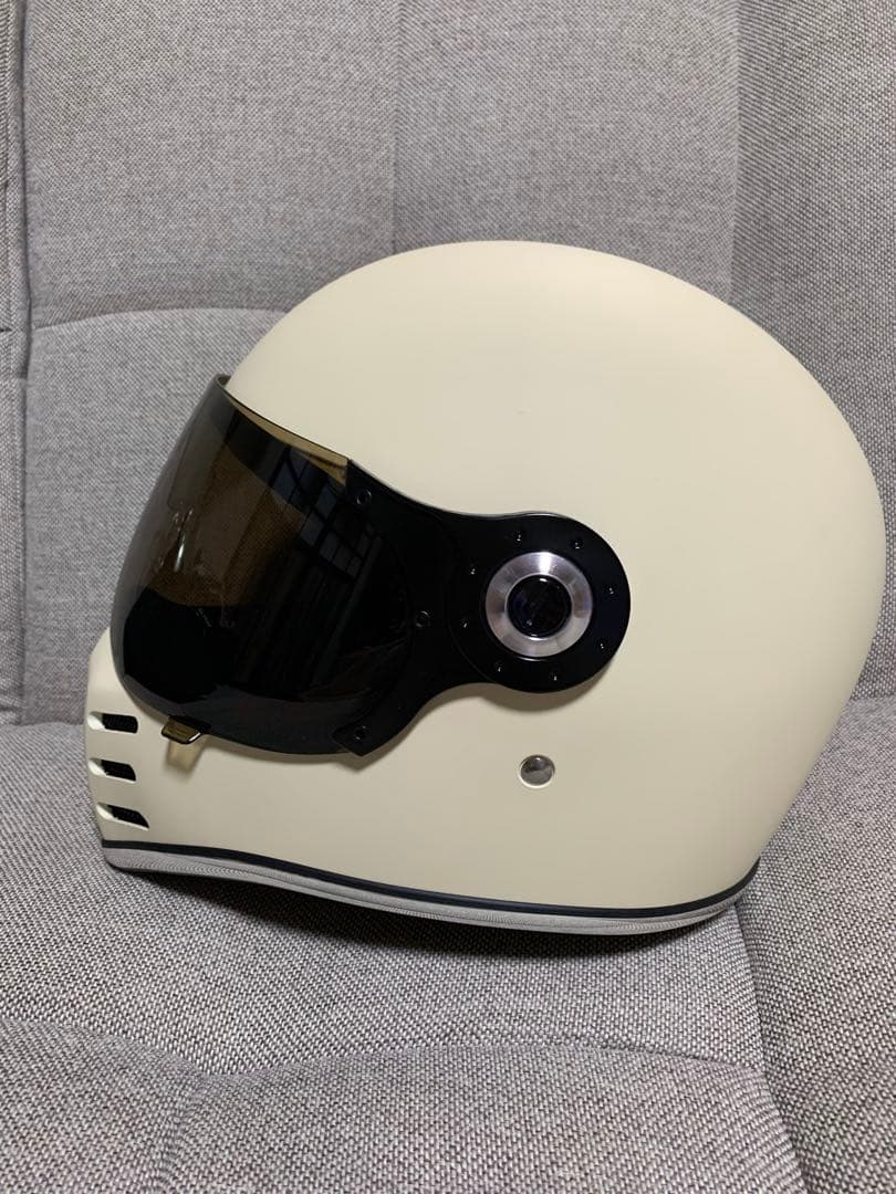 RIDEZ フルフェイスヘルメット アイボリー