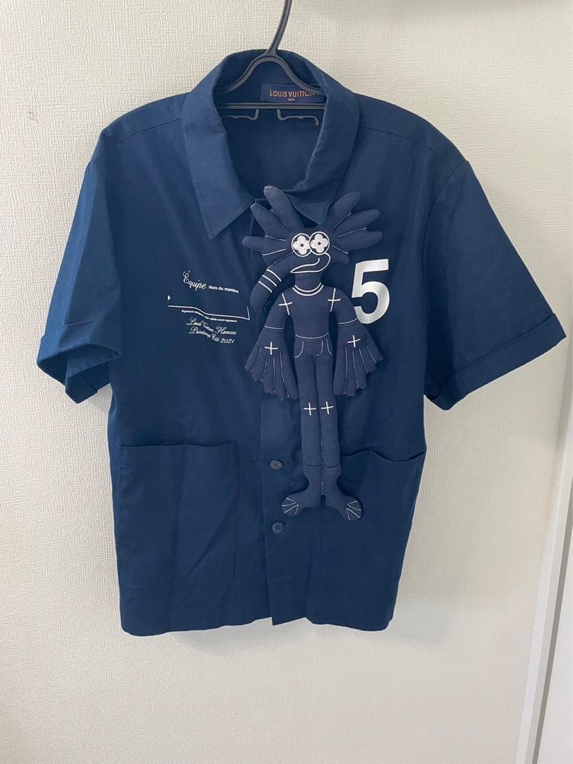 LOUIS VUITTON/ルイヴィトン 半袖 ぬいぐるみワークシャツ
