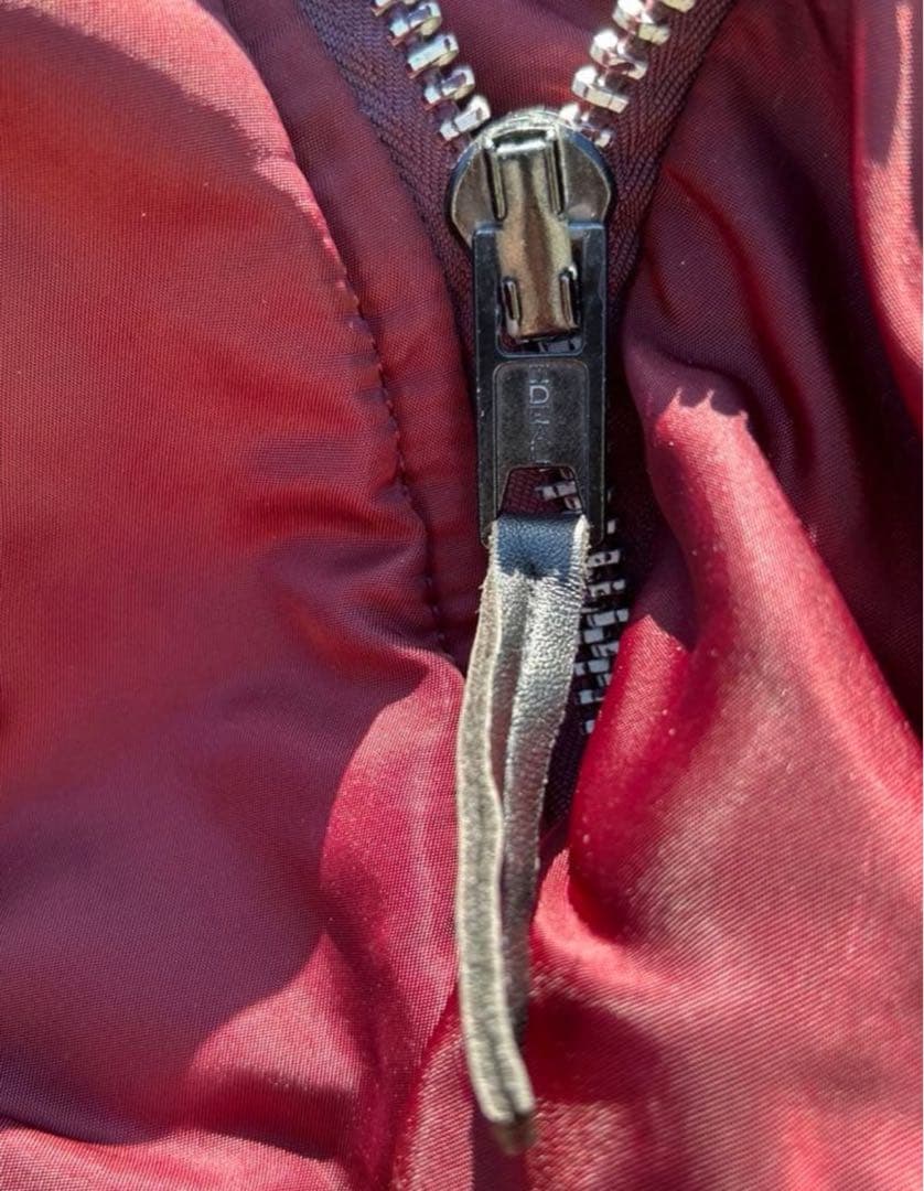 極美品 80s alpha N2B ボルドー ARMY ミリタリー us