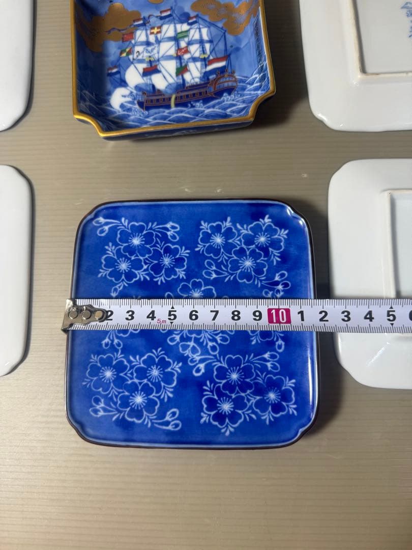 2605 深川製磁　皿　12客