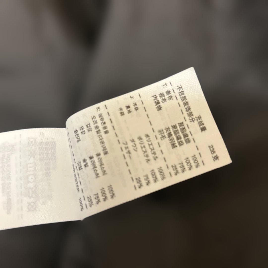 Nike Ｌ　メンズ　ブラックベンチコート ダウン