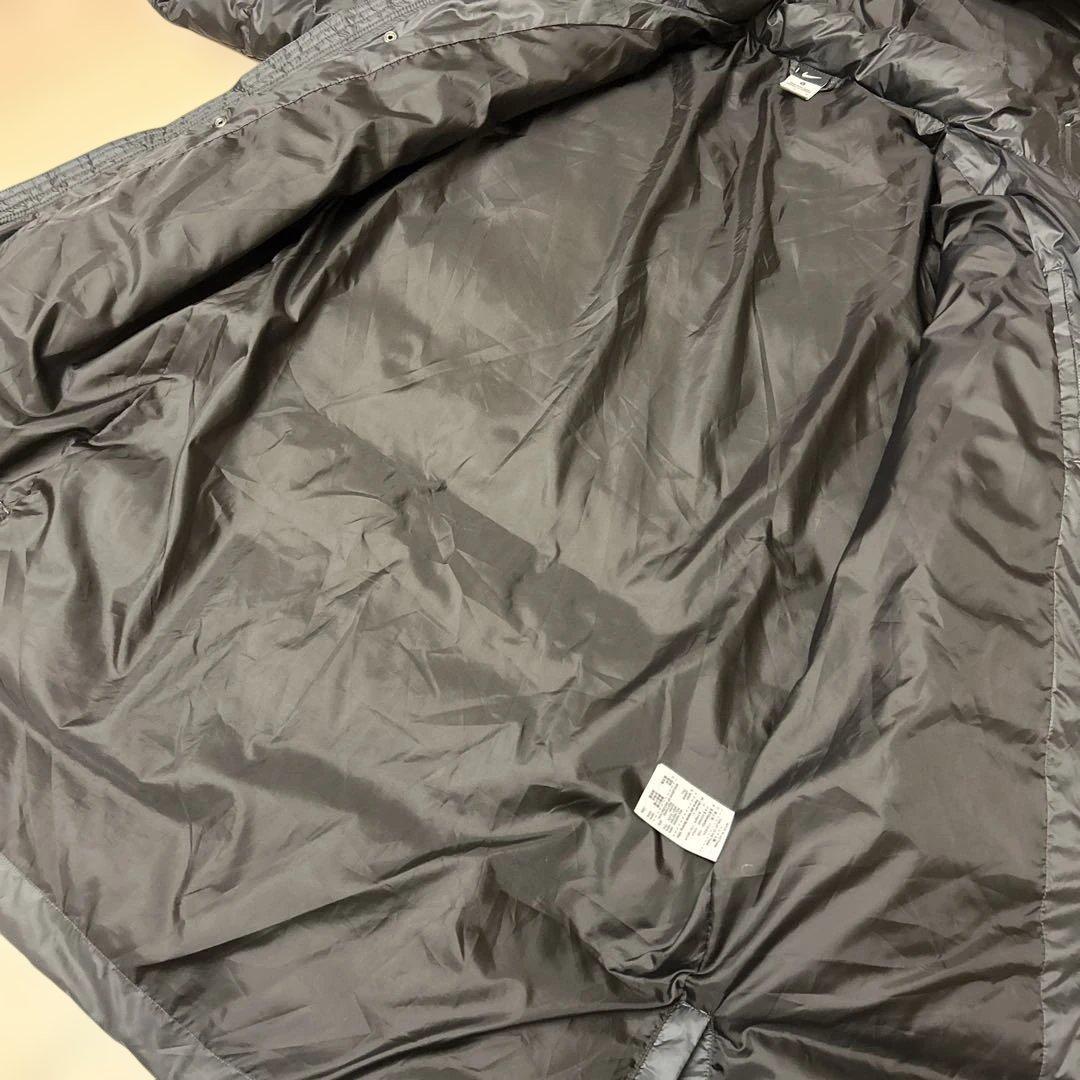 Nike Ｌ　メンズ　ブラックベンチコート ダウン