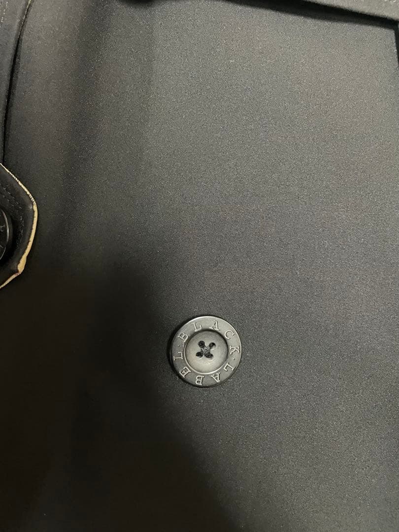 まるあき【超美品】BURBERRY BLACK LABEL トレンチコート