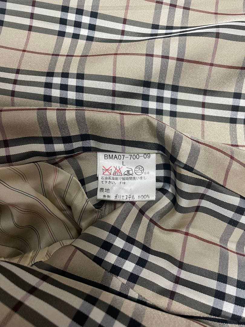 まるあき【超美品】BURBERRY BLACK LABEL トレンチコート