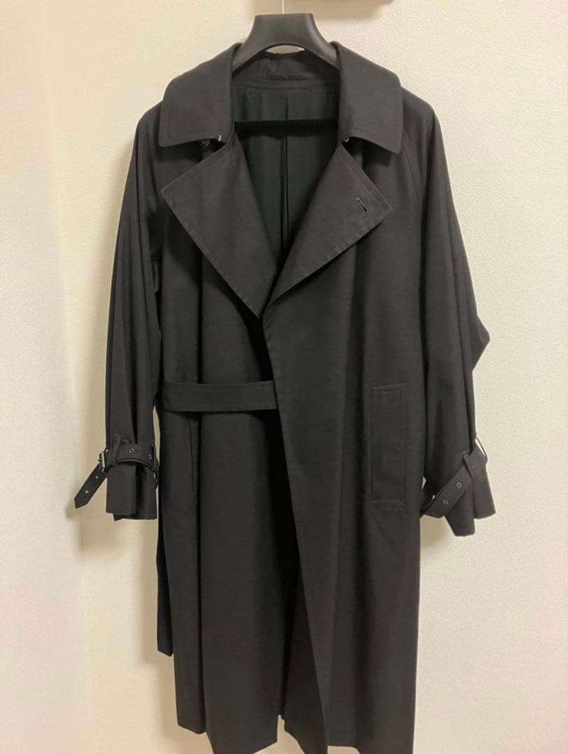 ジャケット・アウター Gabardine Double Belt Trench Coat