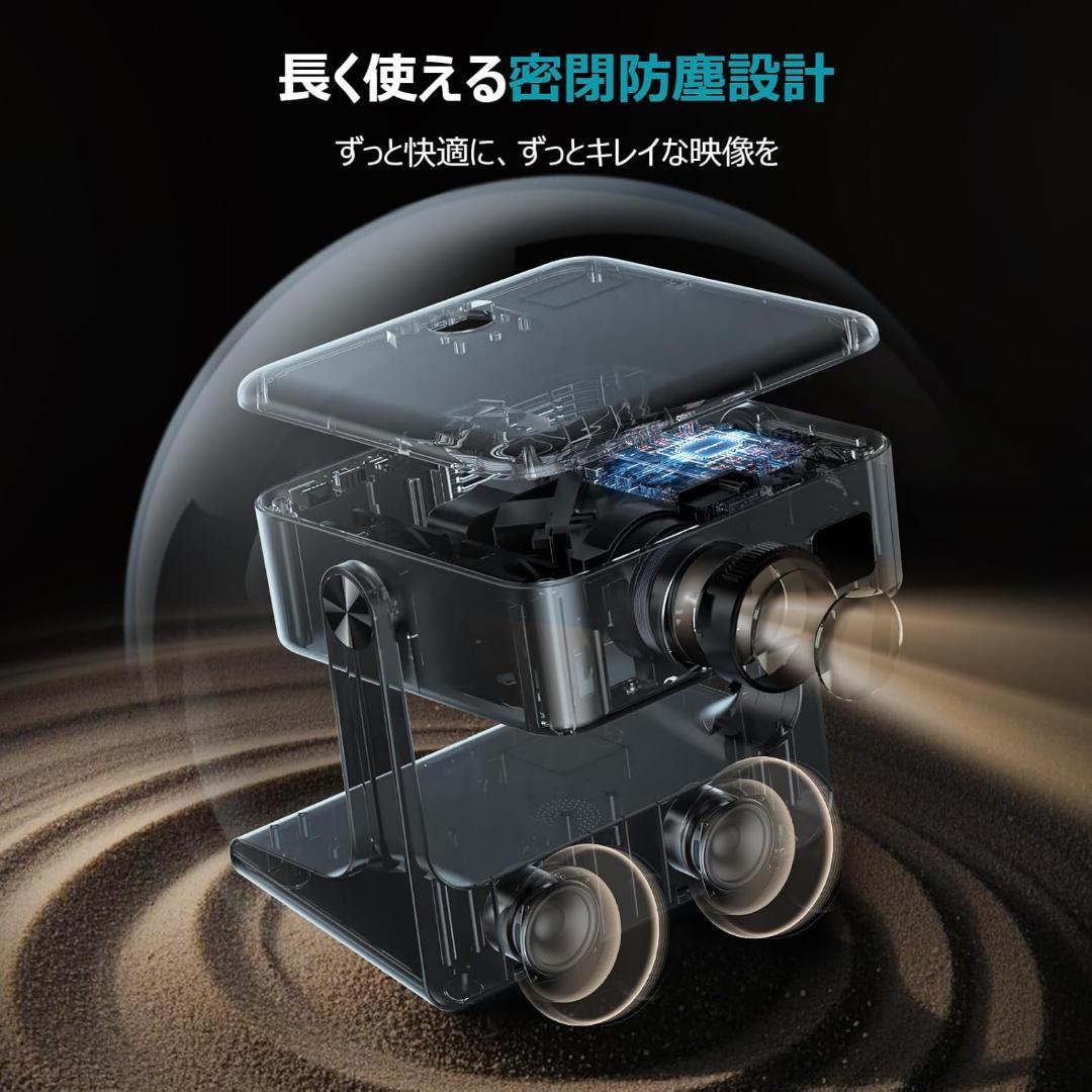 Sovboi S61Pro 1500ANSI Google TV プロジェクター