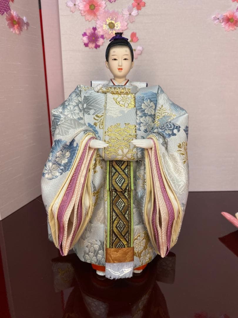 東京久月　雛人形　立親王平飾りセット・アウトレット商品
