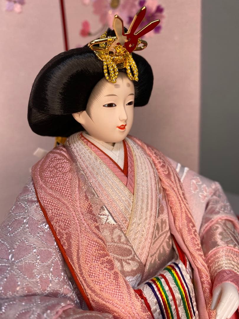 東京久月　雛人形　立親王平飾りセット・アウトレット商品