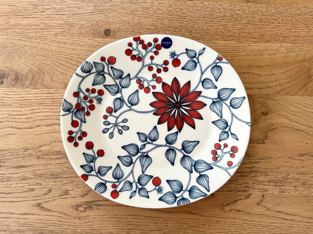 【新品未使用】アラビア ルノ フロストベリー オーバル プレート 25cm