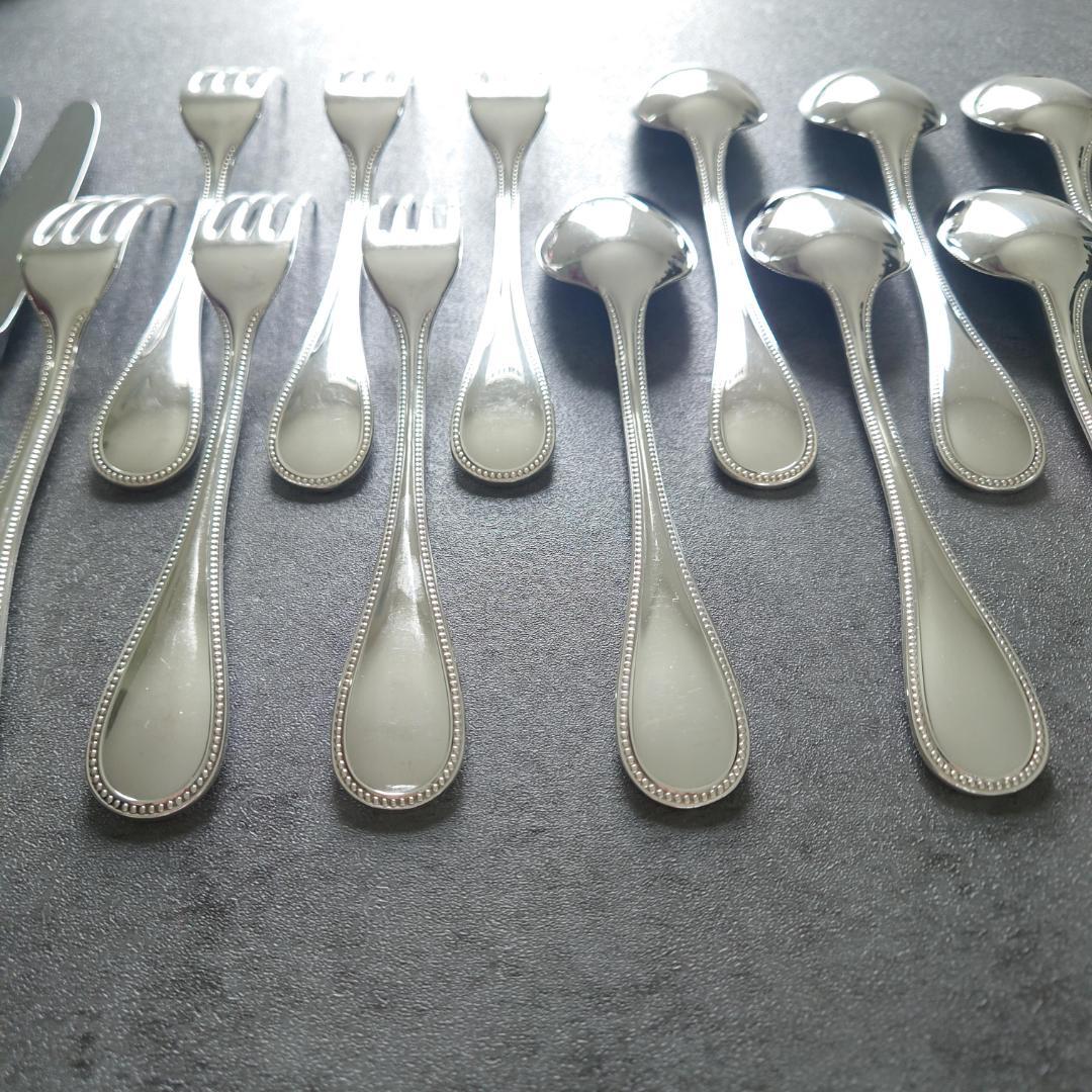 美品 クリストフル パール デザートサイズ 18点