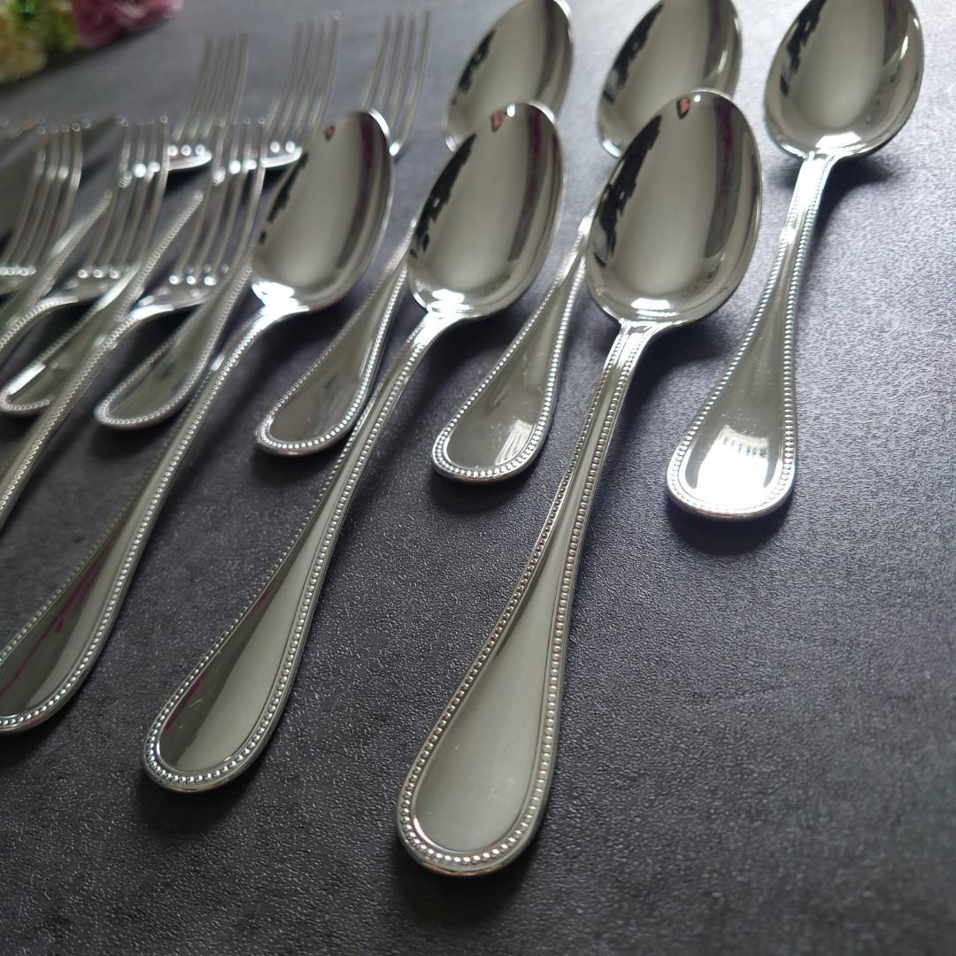 美品 クリストフル パール デザートサイズ 18点