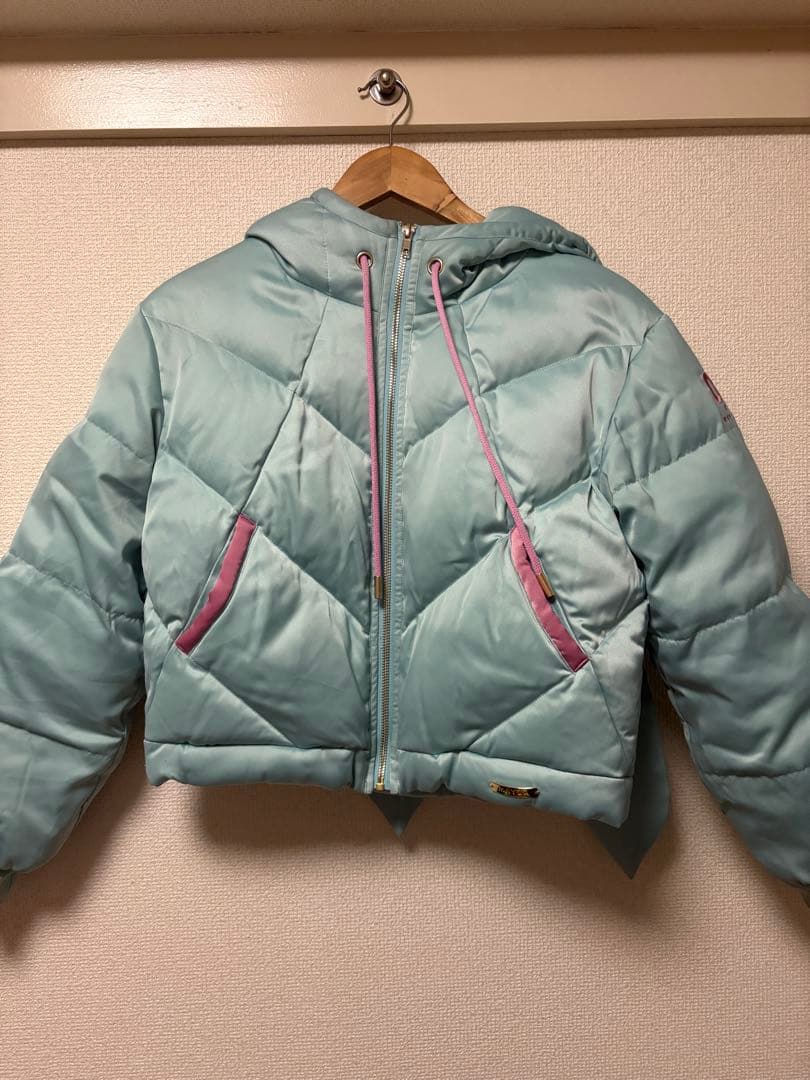 【あゆ】初音ミク アイコニック ダウンジャケット エメラルド M マイラ