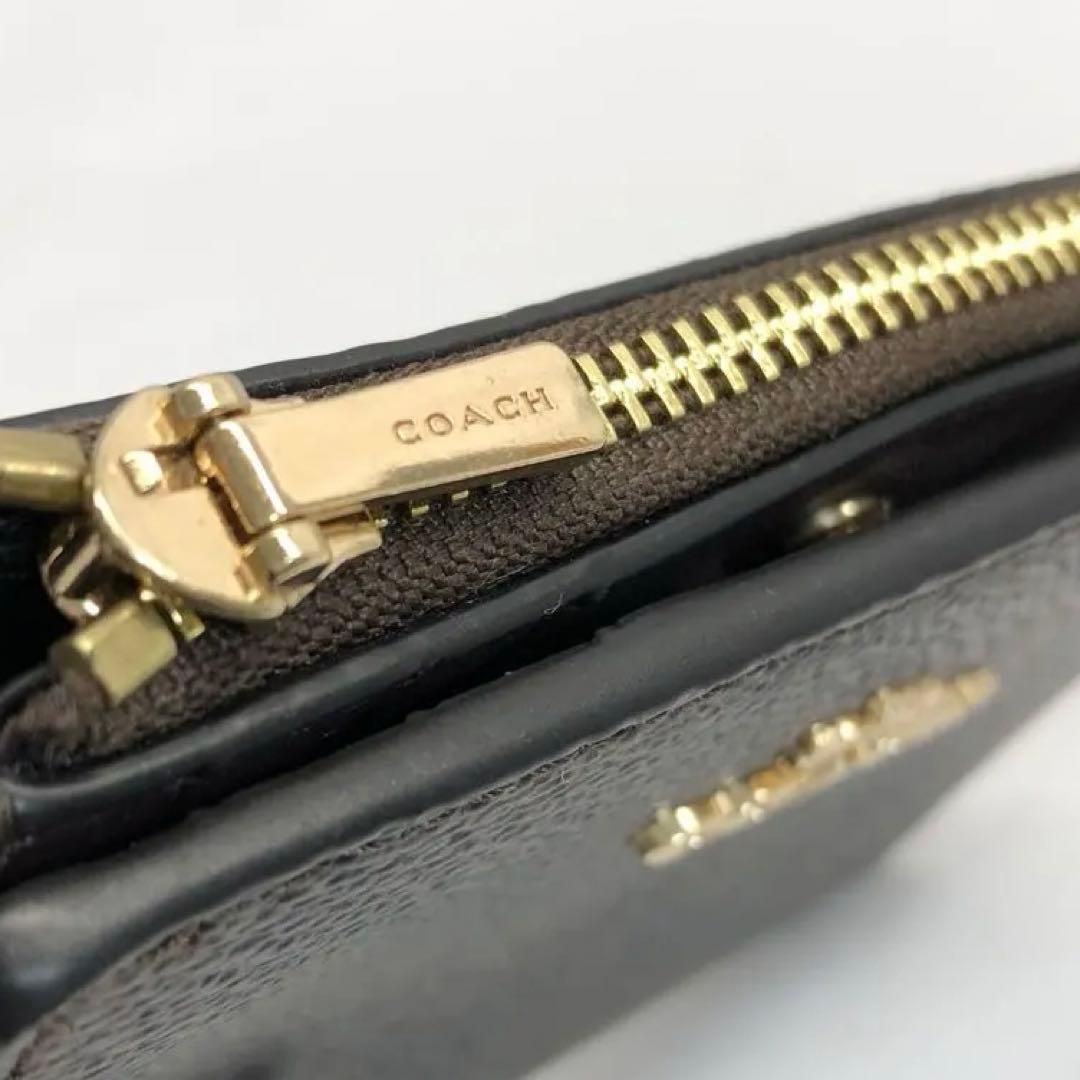 【ラヴ ✨】　COACH コーチ　二つ折り　財布　シグネチャー