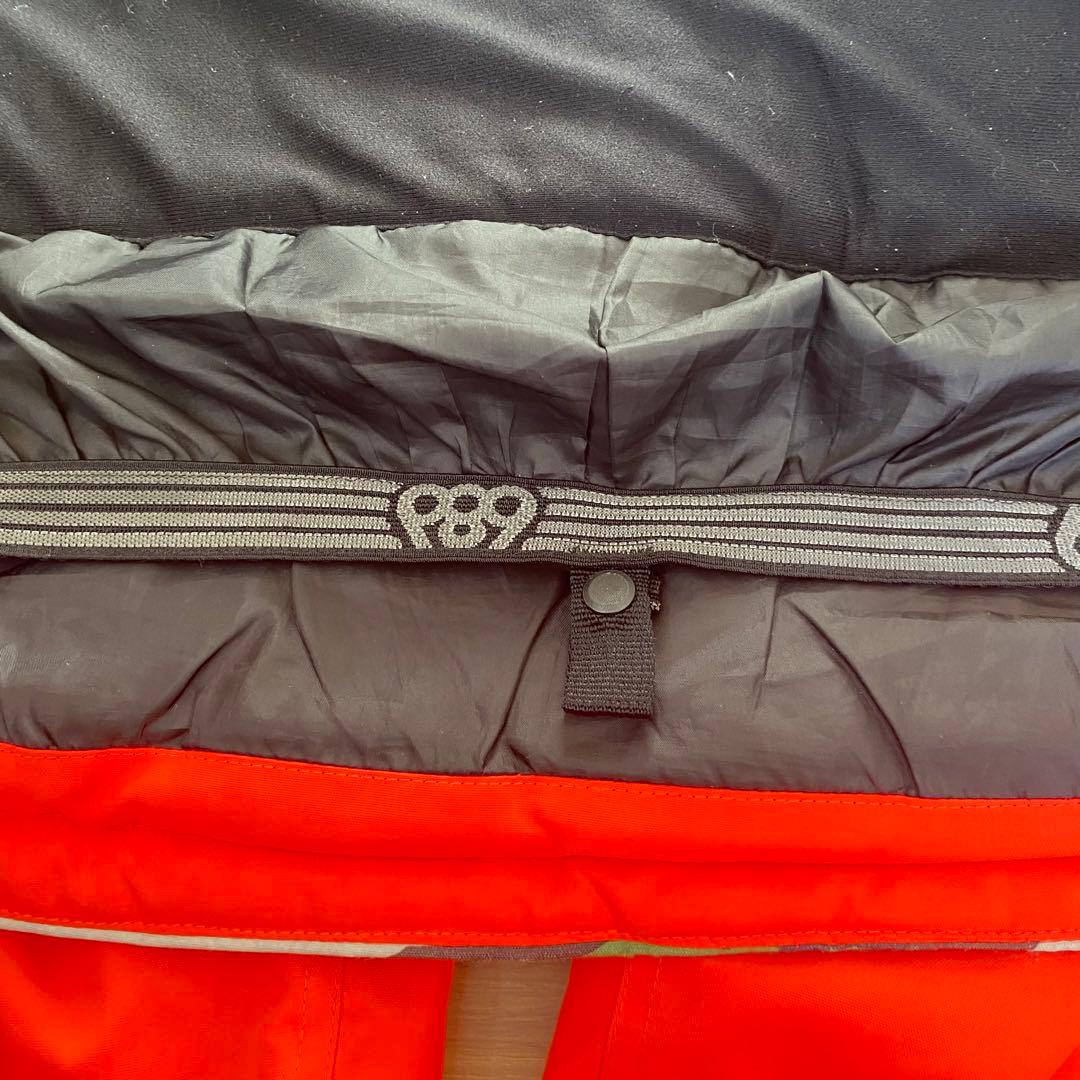 スノーボードウェア 686 S オレンジ　カーキ　セットアップ　上下