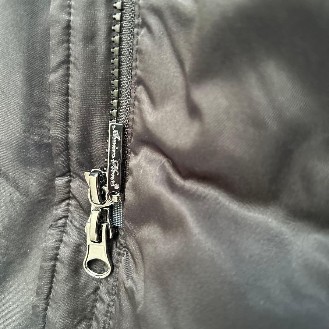 【美品】アミアンハウス　フォックスファー　ロングダウンコート Lサイズ