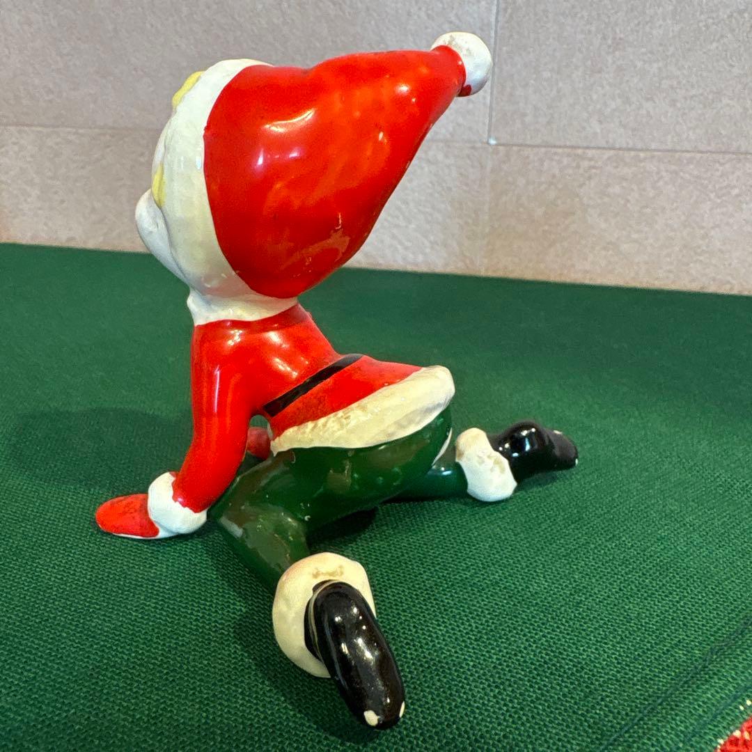 クリスマスタンブリングピクシー　サンタガール　1960年代　ヴィンテージ