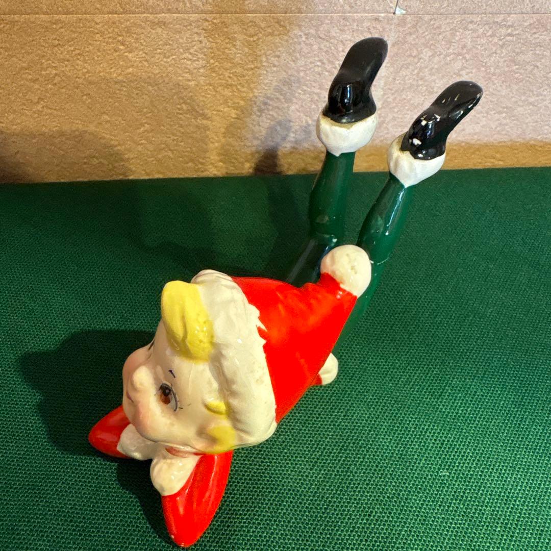 クリスマスタンブリングピクシー　サンタガール　1960年代　ヴィンテージ