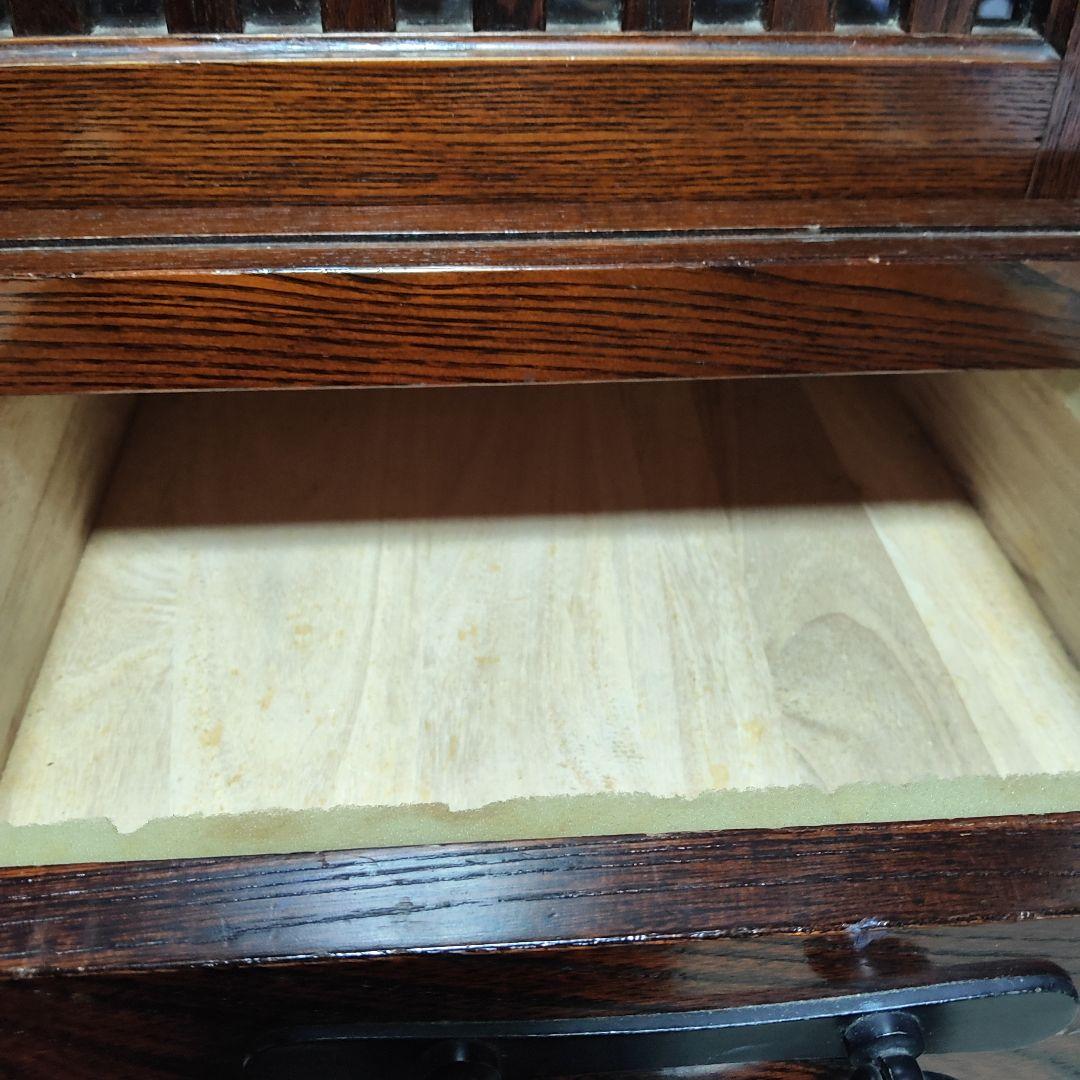 専用です。和箪笥 ダークブラウン　茶箪笥 6引き出し スラットデザイン