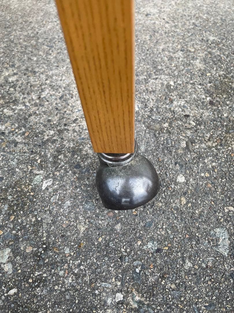 稀少/カリモク家具/ダイニングチェア/アームチェア/椅子/キャスター付き/①