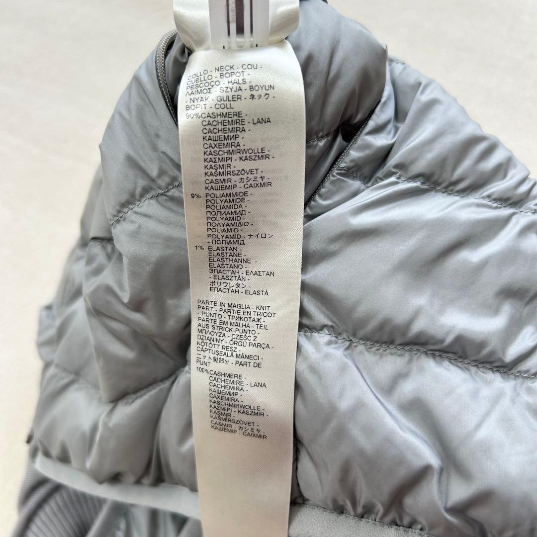 FALCONERI リバーシブル ダウン90%／カシミヤ90% ベスト　上質