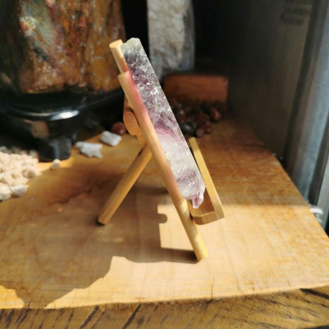 フローライト　1196グラム　鑑賞石　石 置物　オブジェ　インテリア