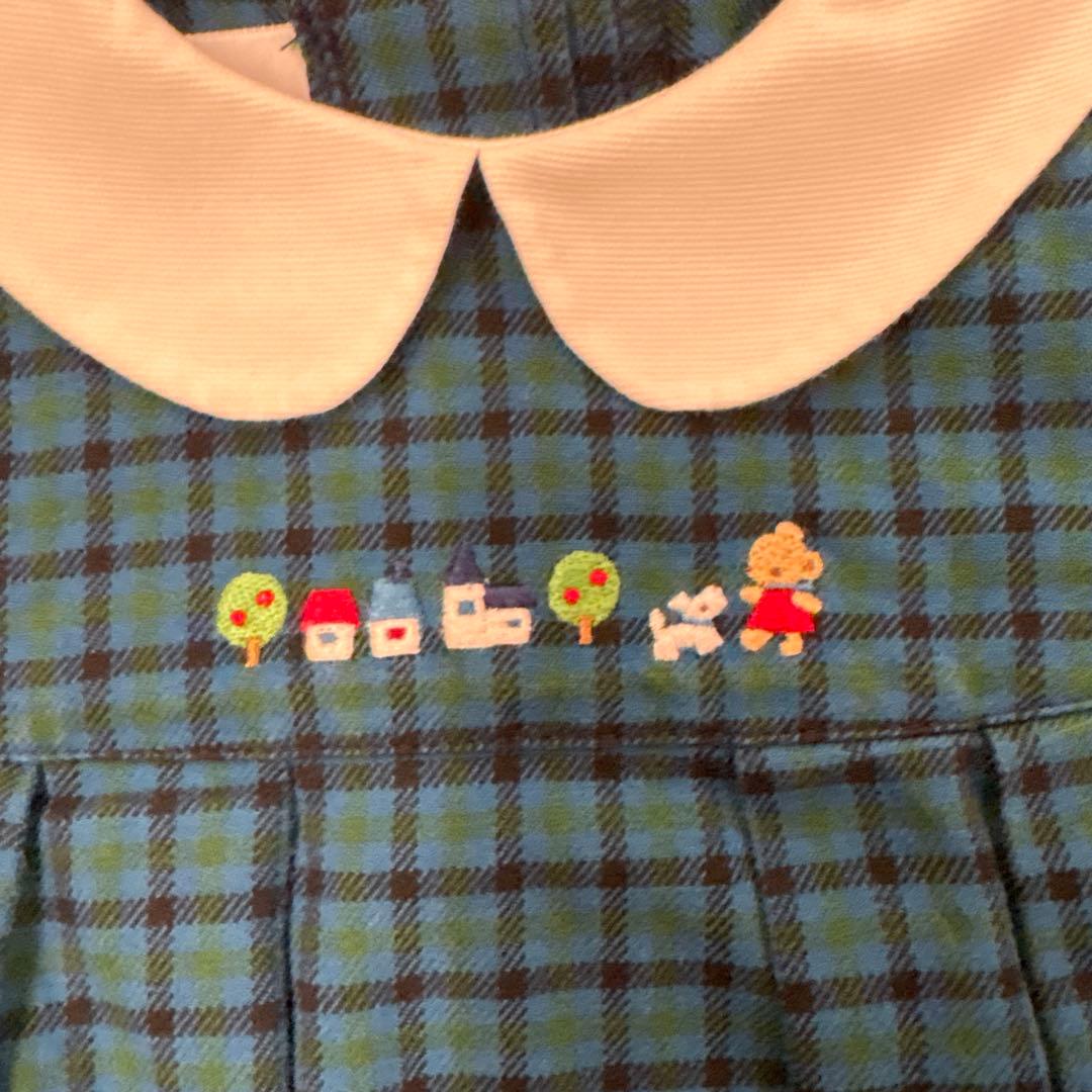 現行品　ファミリア　ワンピース　90サイズ