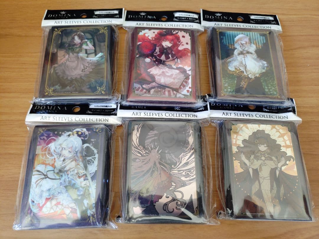 DOMINA ART SLEEVES COLLECTION 6種セット 精霊斬他