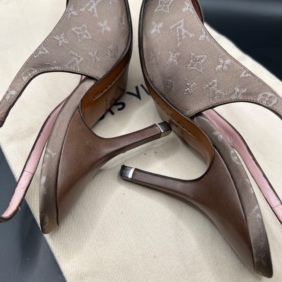 Louis Vuitton ルイヴィトン パンプス モノグラム スリングバッグ