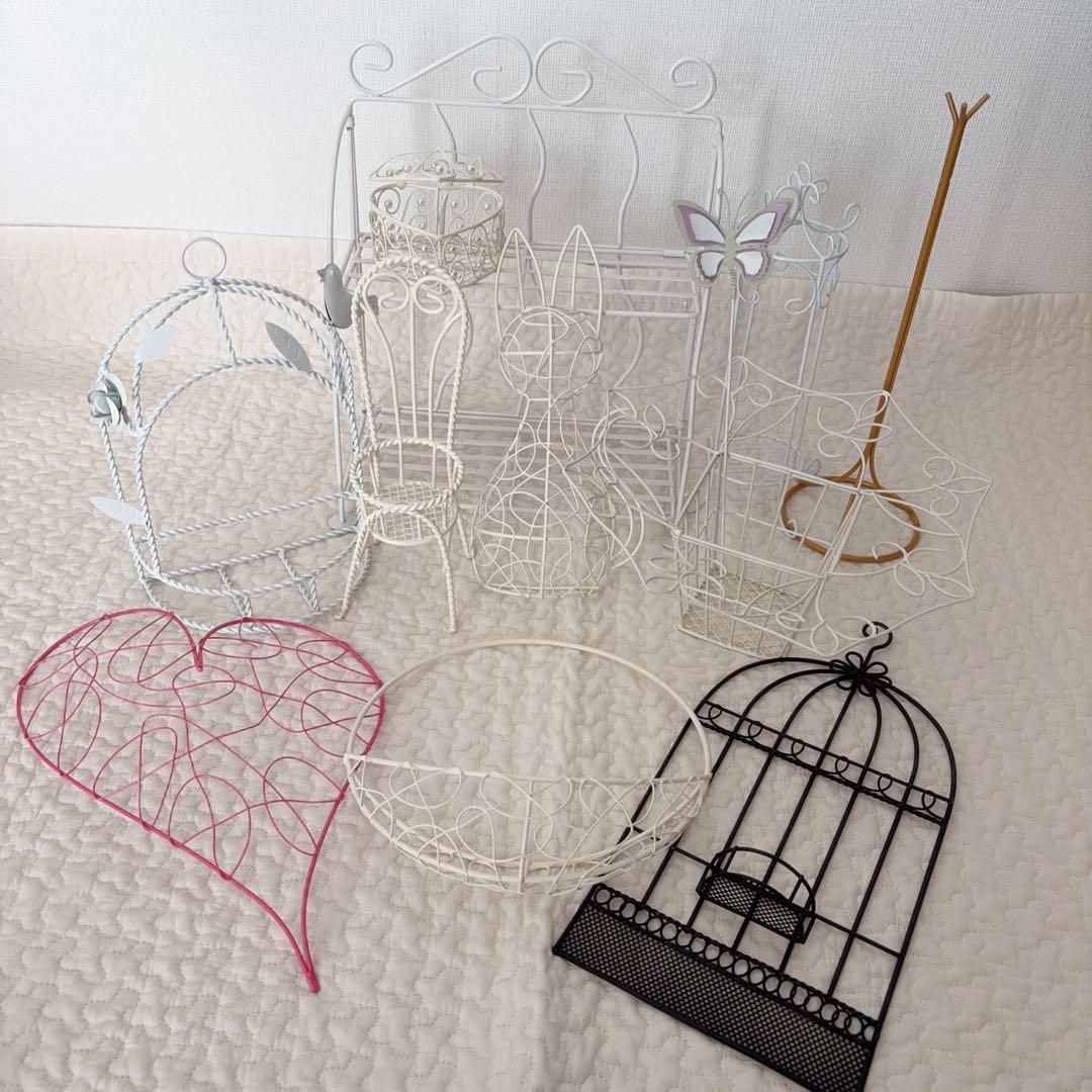 フラワースタンド ワイヤースタンド フラワーアレンジメント 12点セット