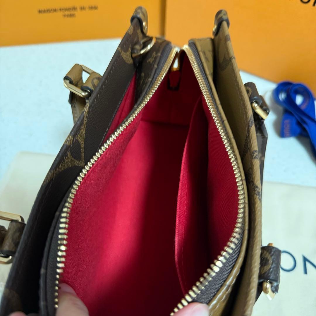 美品★ オンザゴーＥＷ　モノグラム・リバース