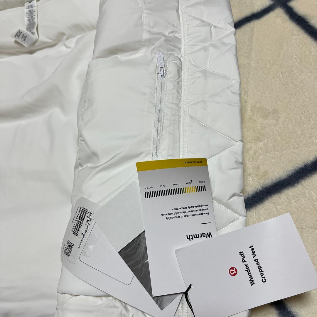 ルルレモン Wunder Puff Cropped ベスト 6