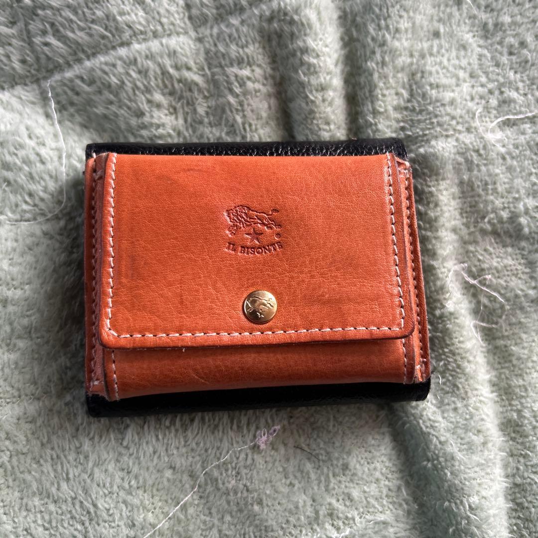 IL BISONTE 三つ折り財布　美品