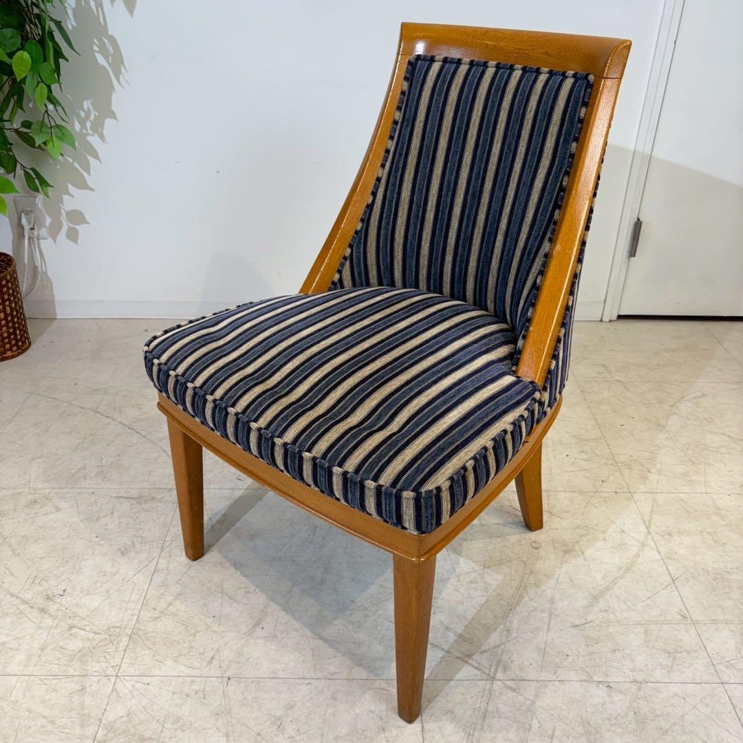 ラウンジチェア　アームレス　ミッドセンチュリー　北欧ヴィンテージ　1/2