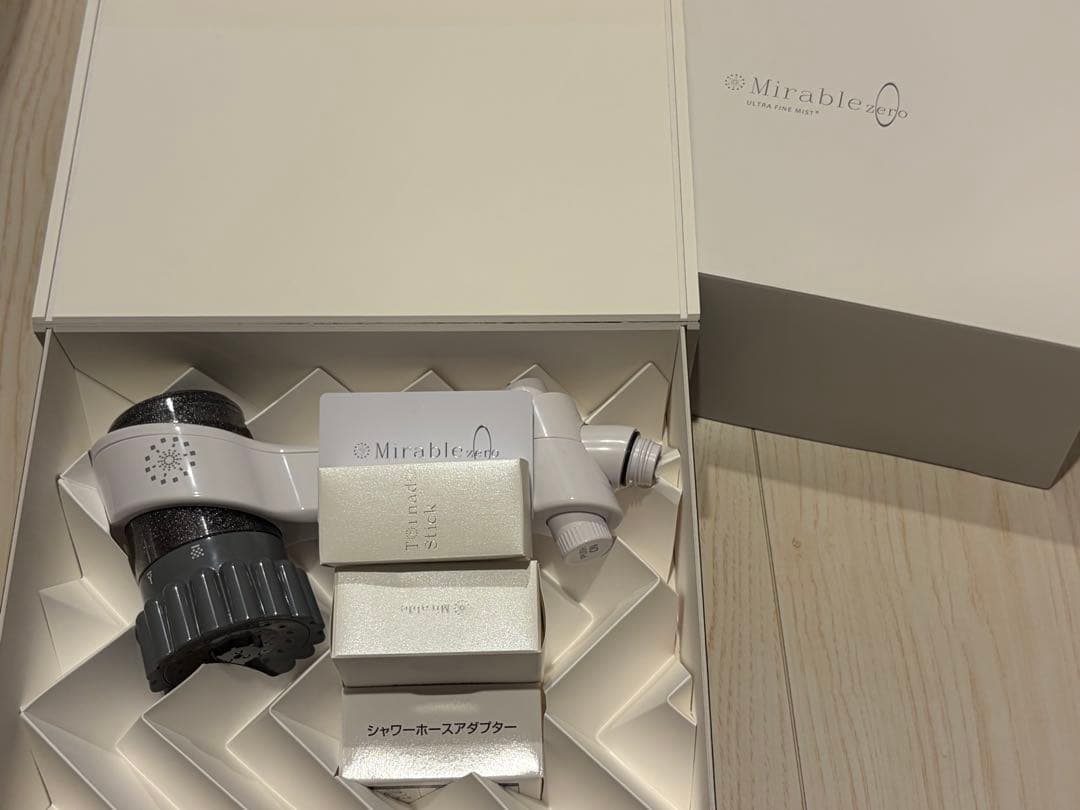 ミラブルzero ウルトラファインバブル シャワーヘッド 未使用/人気モデル