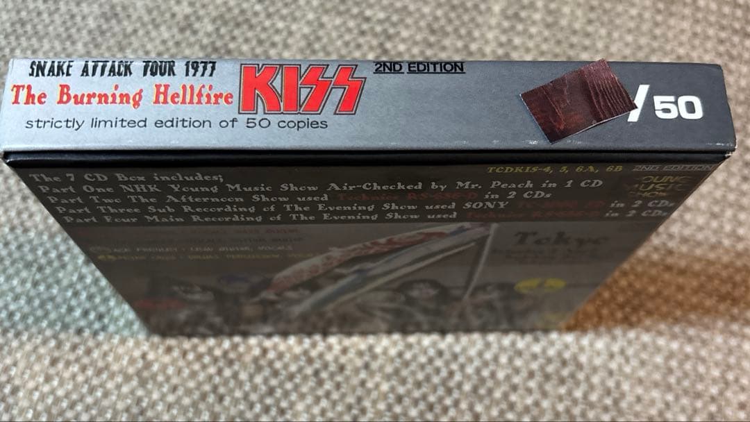 Kiss / 1977年4月2日武道館公演7CDセット