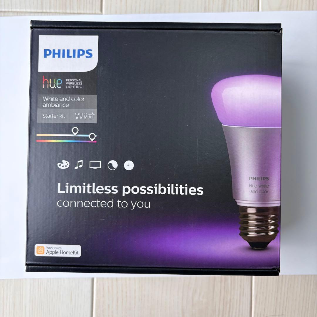【新品】フルカラー Philips Hue スターターキット スマートライト