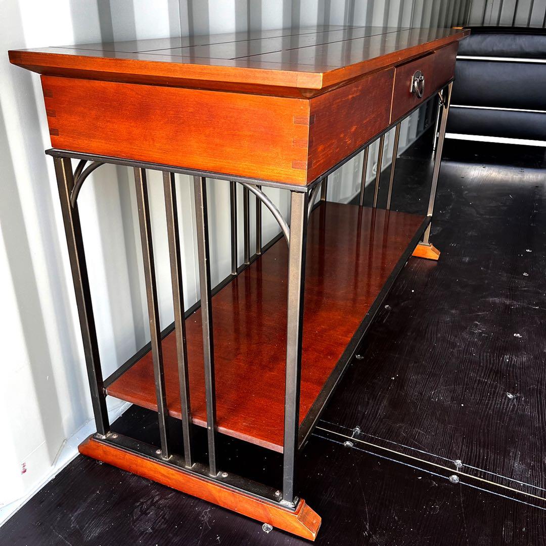 取付無料！ドレクセルヘリテイジ USA おしゃれアンティーク天然木サイドテーブル