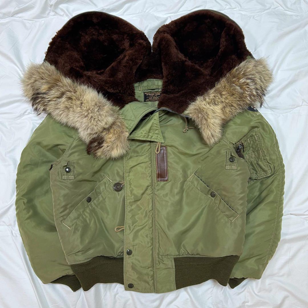 希少品 BUZZ RICKSON'S N-2 実名復刻 フライトジャケット